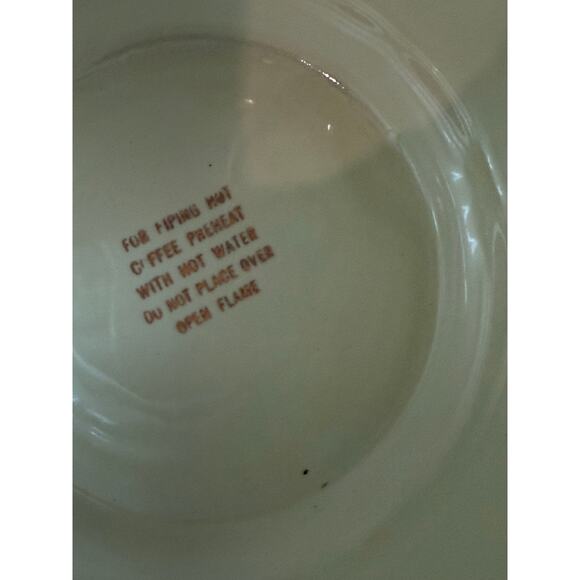 Hall China Rambling Rose Drip-O-Later Coffee Pot Ceramic Collectable KitchenWare - Picture 4 of 7